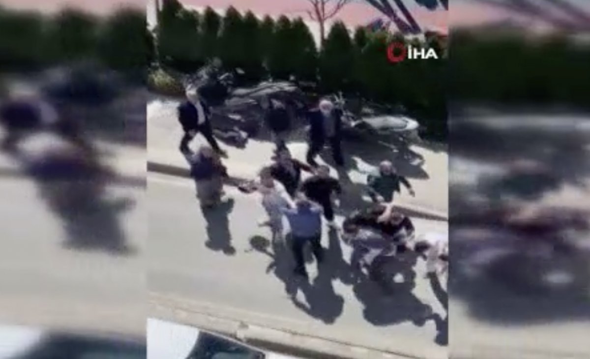 Üsküdar da iki grup arasında kavga #1