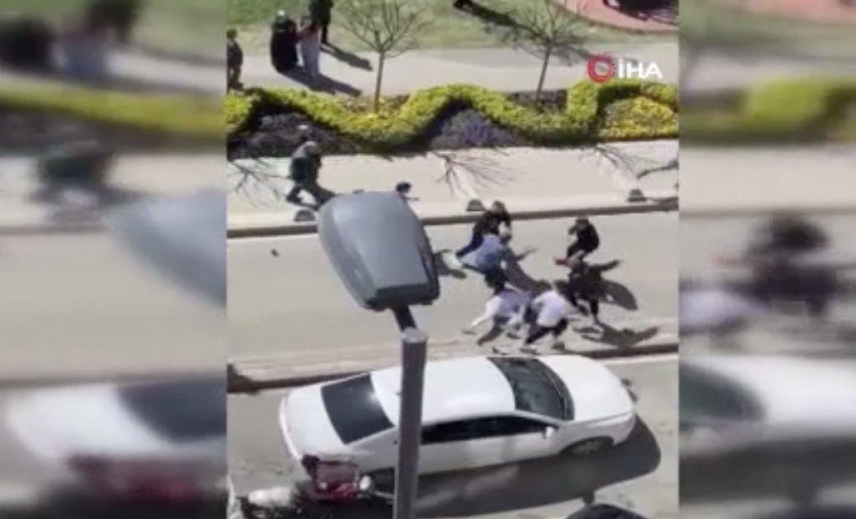 Üsküdar da iki grup arasında kavga #2