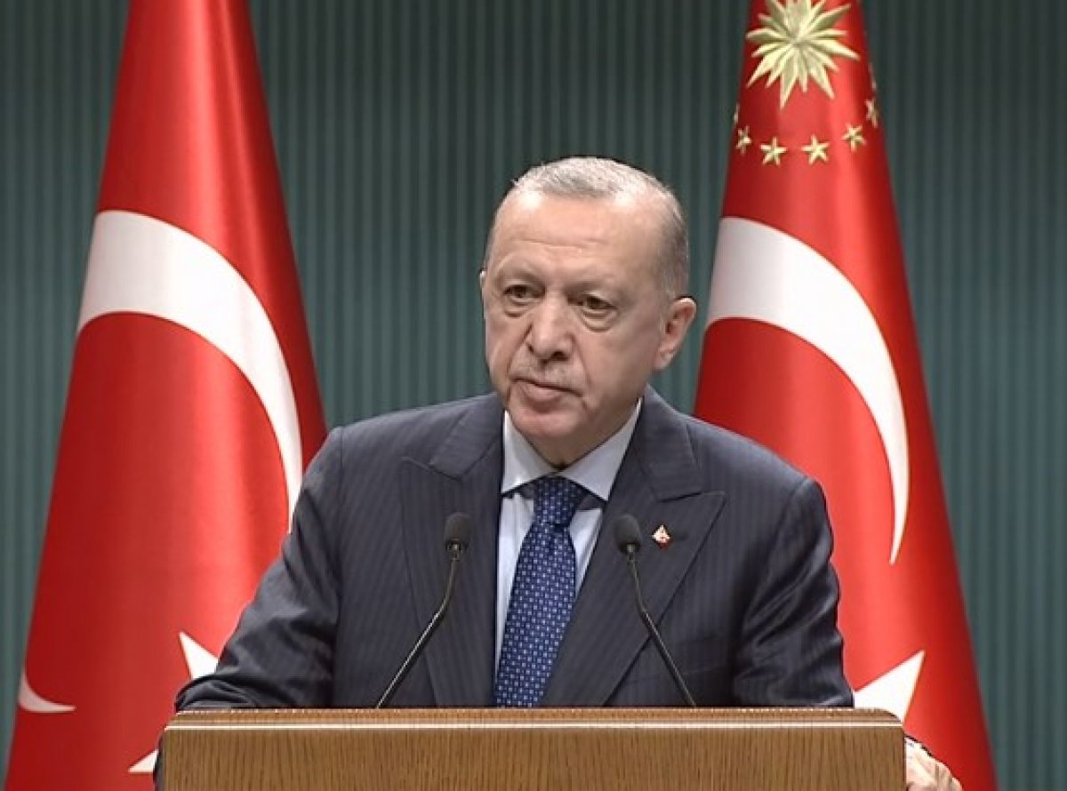 Cumhurbaşkanı Erdoğan dan Kabine Toplantısı sonrası açıklama  #2