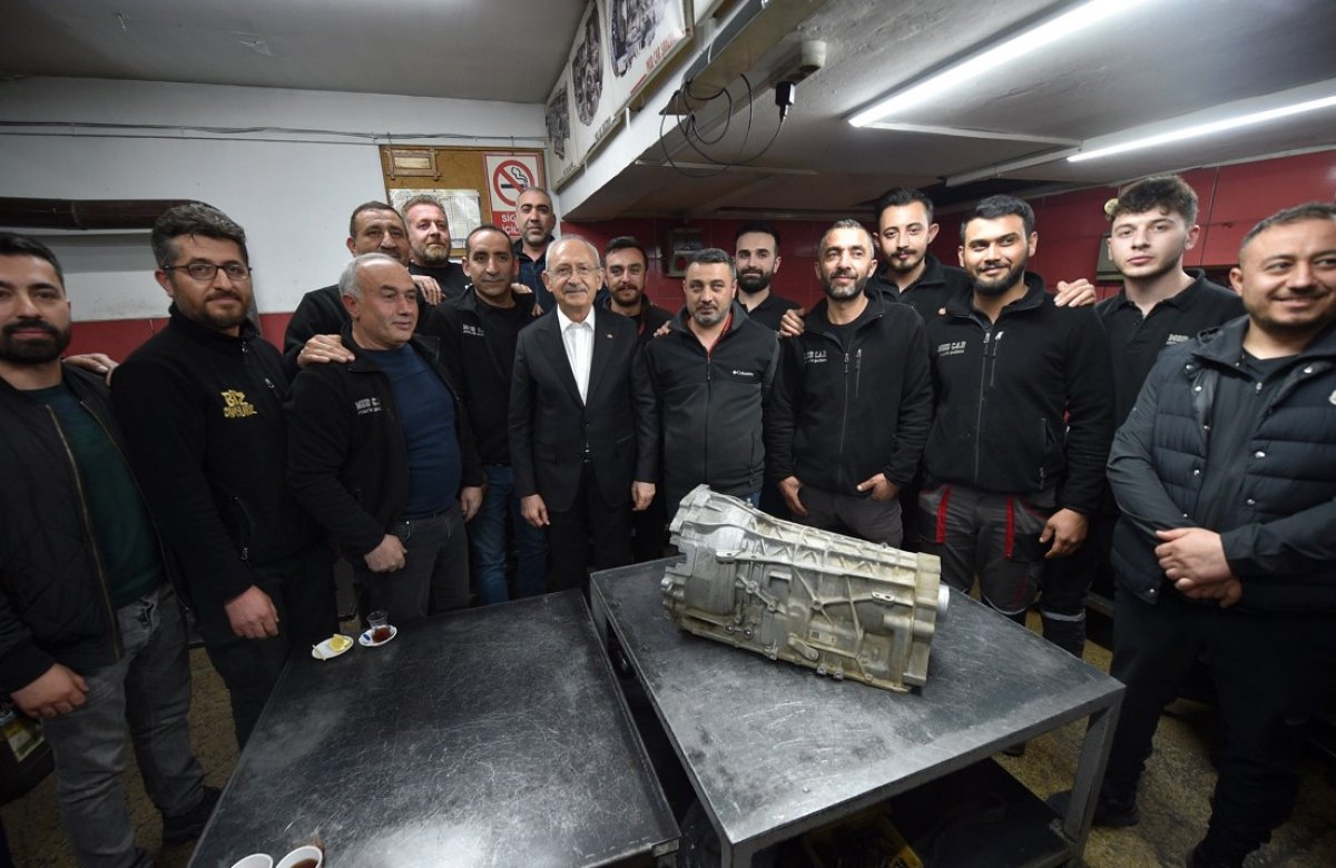 Kılıçdaroğlu, oto sanayi çalışanlarıyla iftar yaptı #3