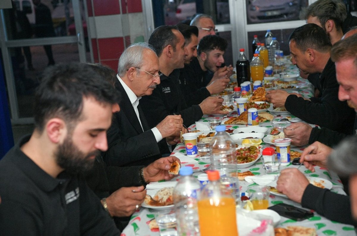 Kılıçdaroğlu, oto sanayi çalışanlarıyla iftar yaptı #2