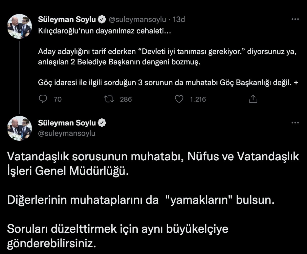 Süleyman Soylu Kemal Kılıçdaroğlu nu yerin dibine soktu #3