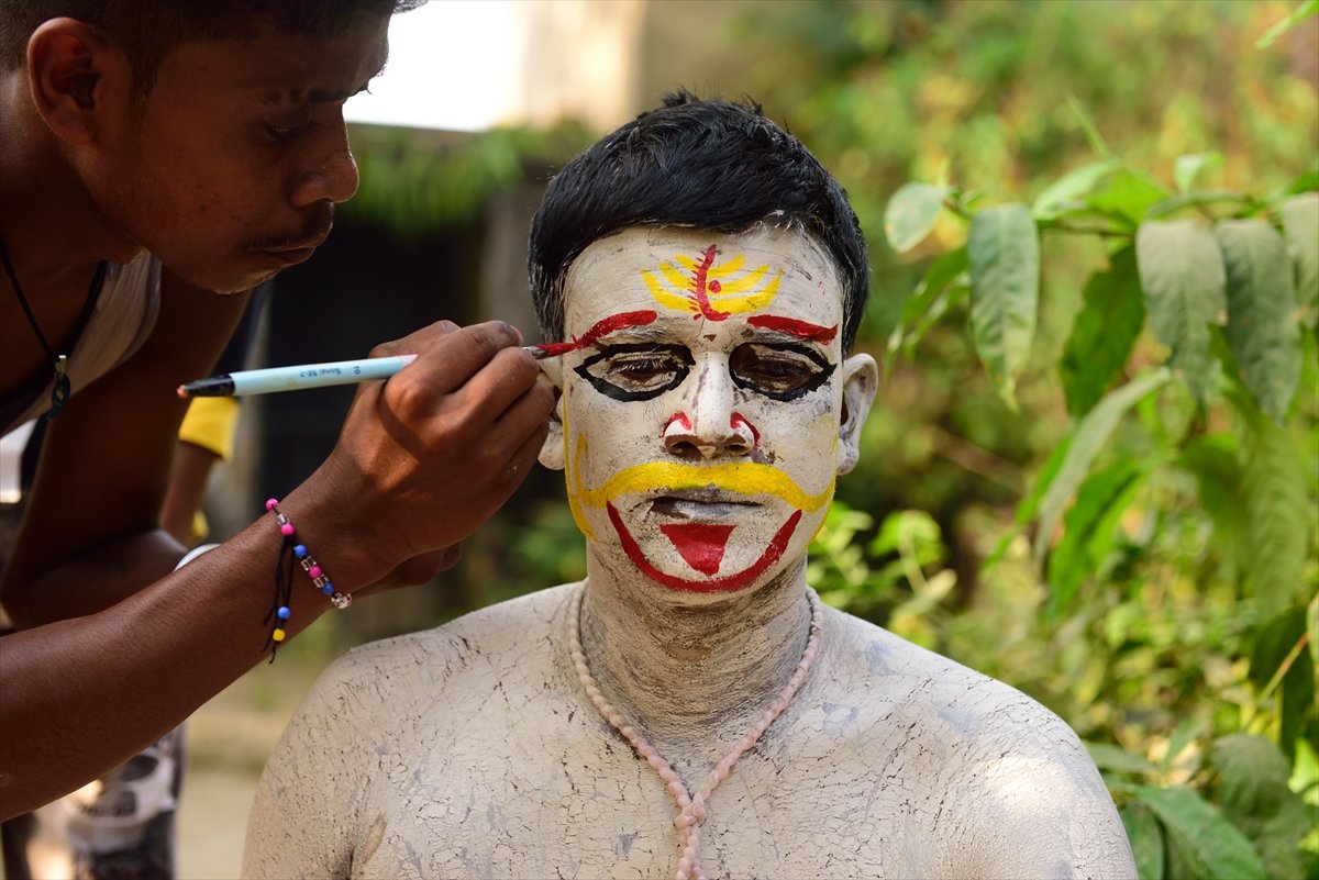 Hindistan, Gajan Festivali kutlamalarına ev sahipliği yaptı #4