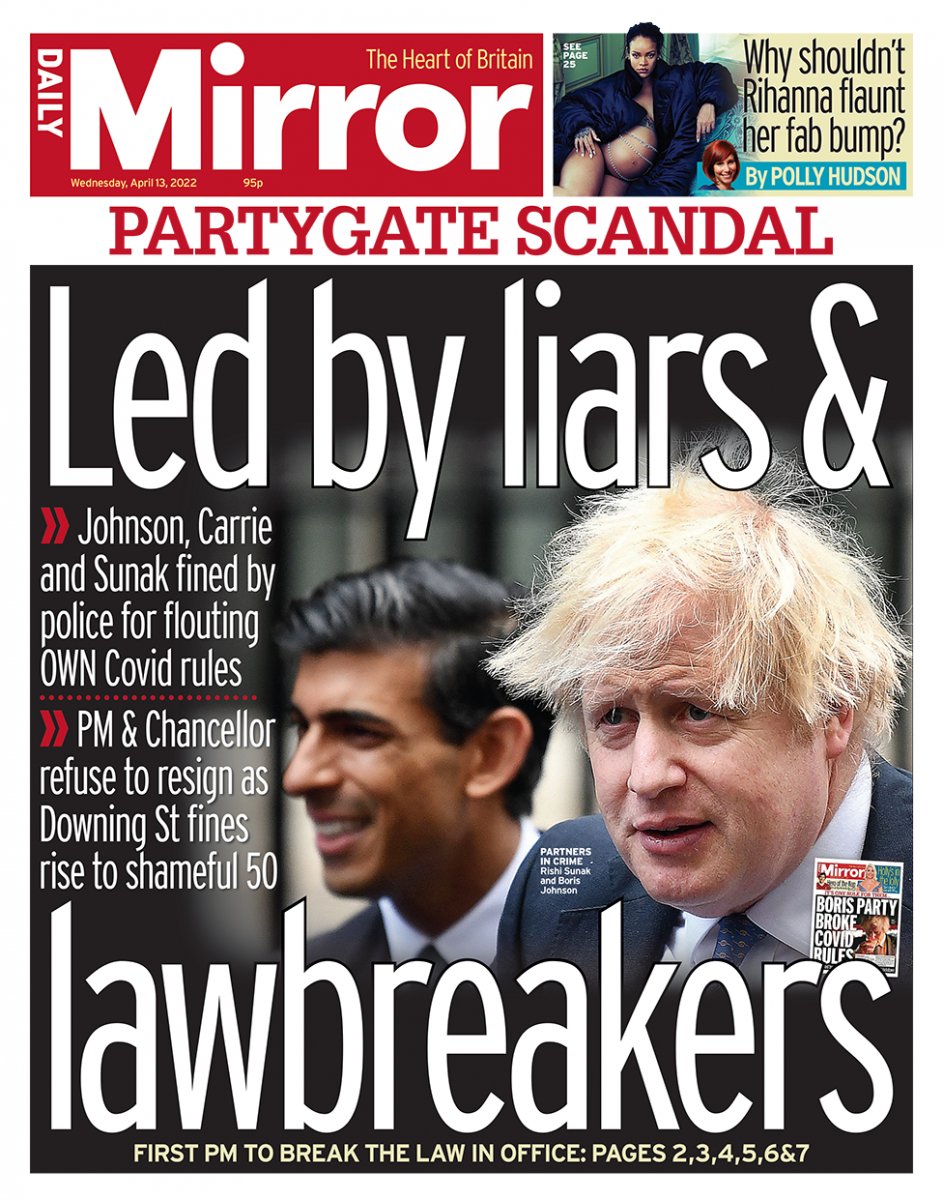 British press: Pinocchio Prime Minister Johnson #6
