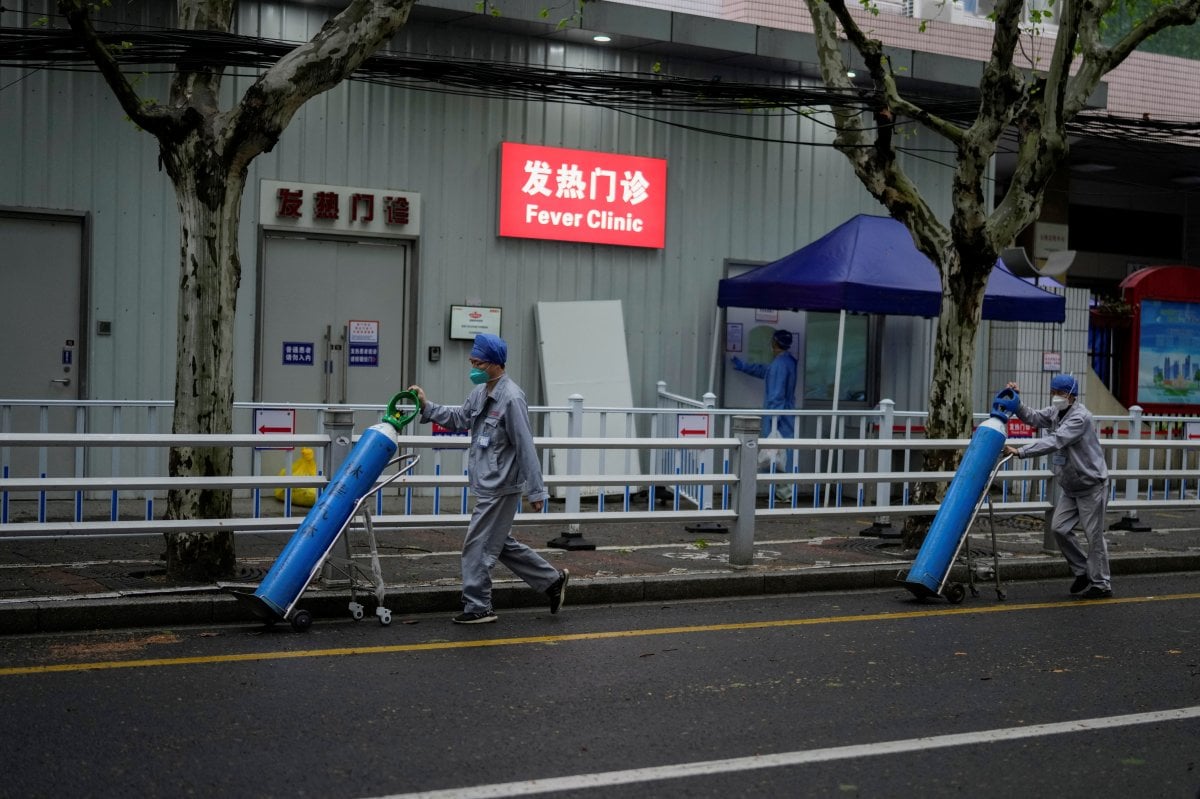 Şanghay da koronavirüse karşı kapanma devam ediyor #7