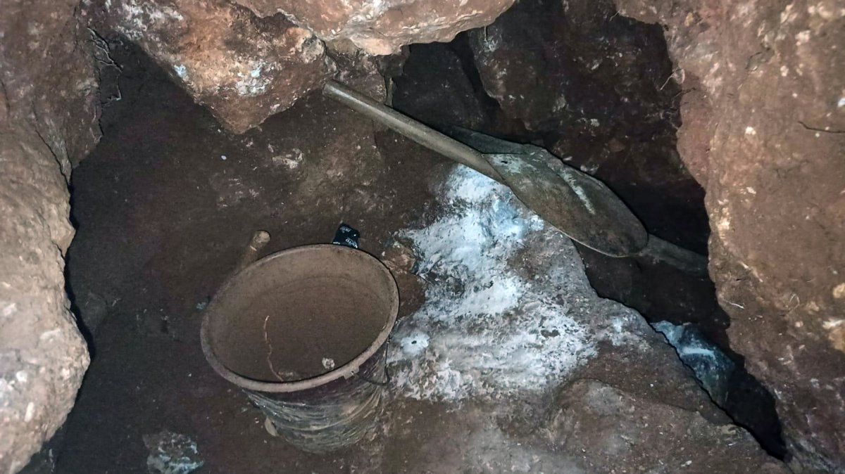 Muğla da kaçak kazı yapan 6 şüpheliye suçüstü #1