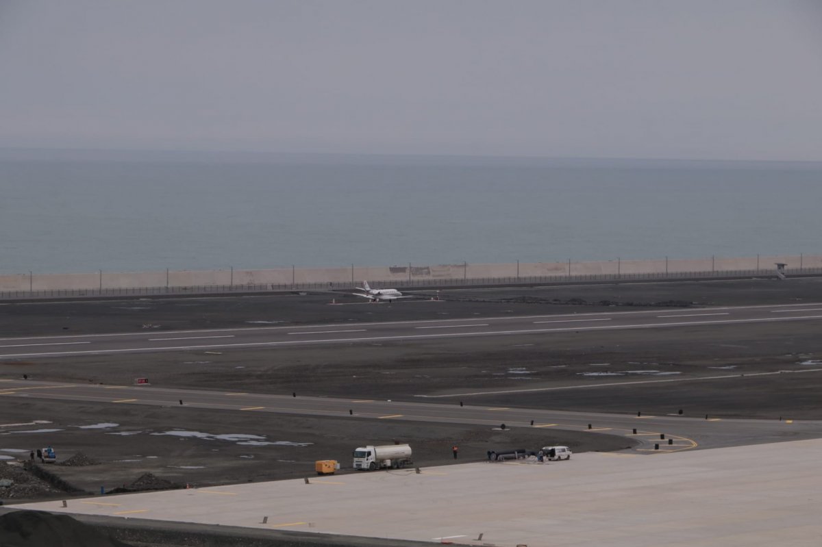 Rize-Artvin Havalimanı’nda ilk test uçuşu yapıldı #2