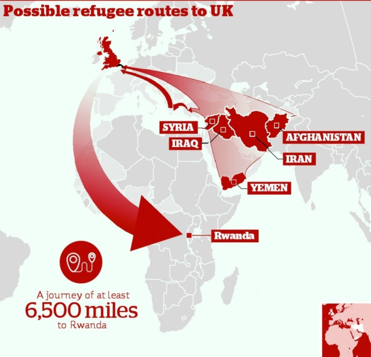 UK to send illegal immigrants to Rwanda #6