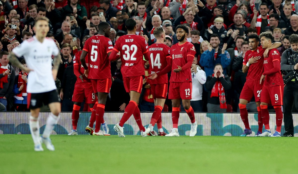 Şampiyonlar Ligi nde Benfica yı eleyen Liverpool yarı finalde #3