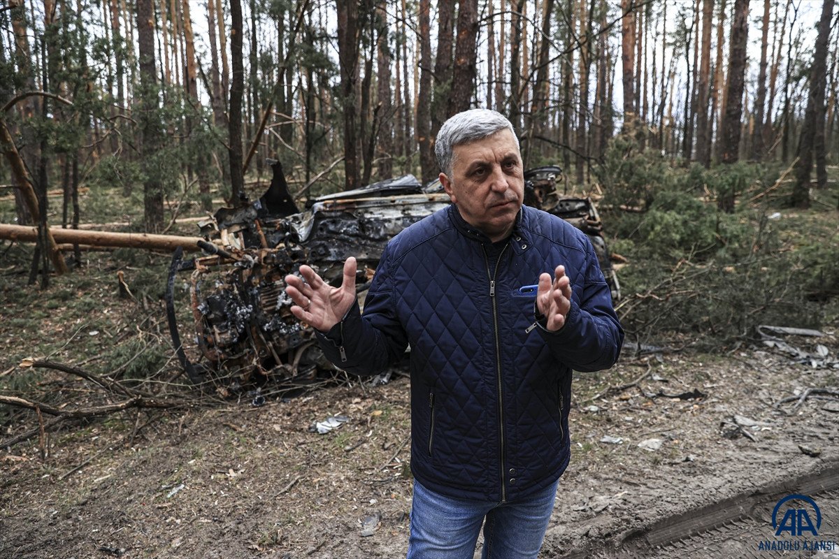 Ukrayna da siviller, mayınlar nedeniyle köylerine giremiyor #13