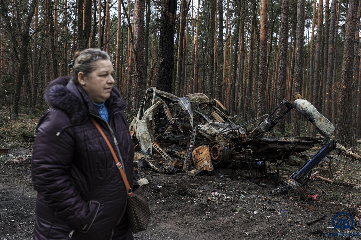 Ukrayna da siviller, mayınlar nedeniyle köylerine giremiyor #3