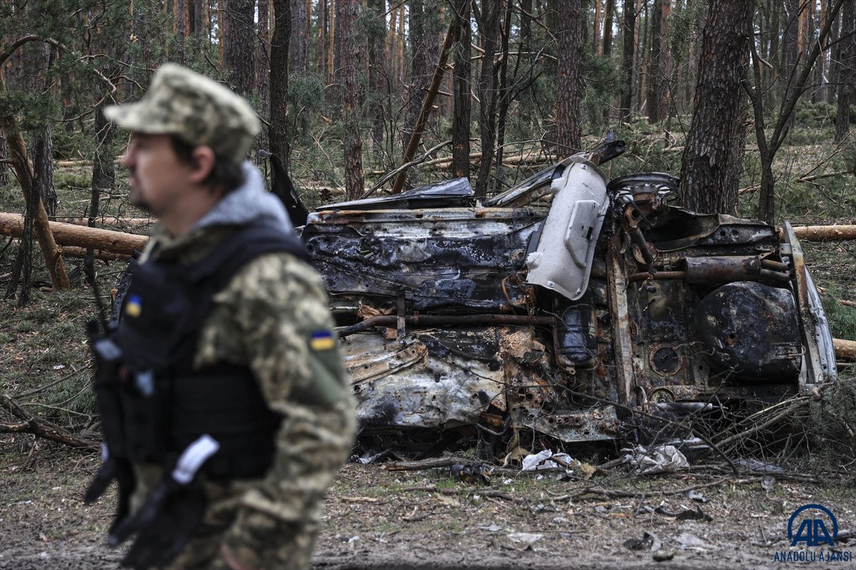 Ukrayna da siviller, mayınlar nedeniyle köylerine giremiyor #2