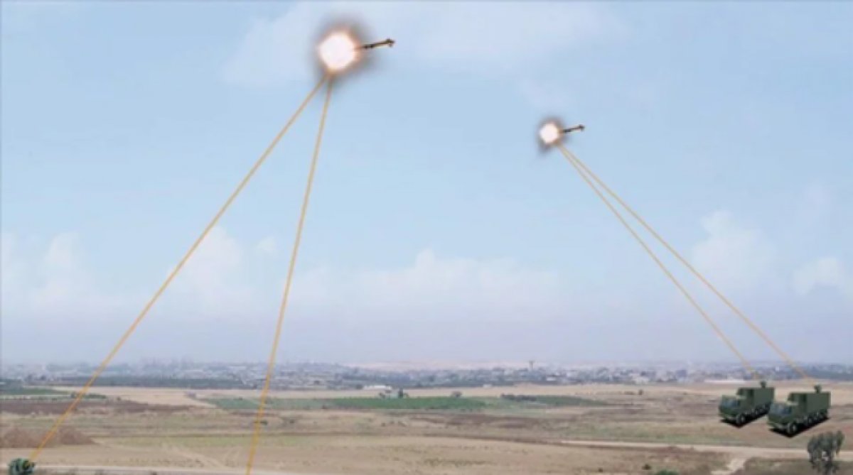 İsrail den 'lazer savunma sistemi testi geçti' açıklaması #1