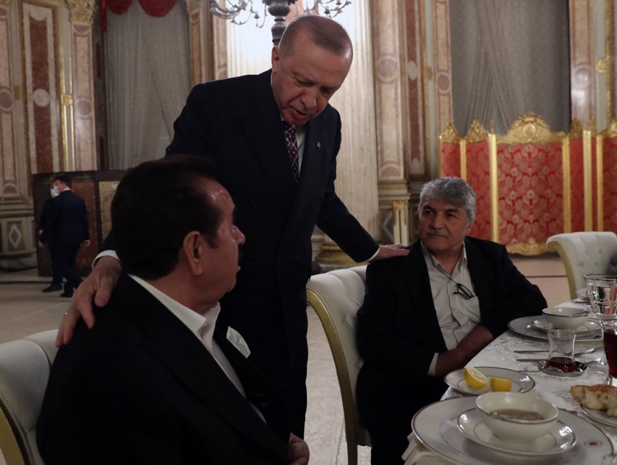 Cumhurbaşkanı Erdoğan sanatçılarla bir araya geldi #7