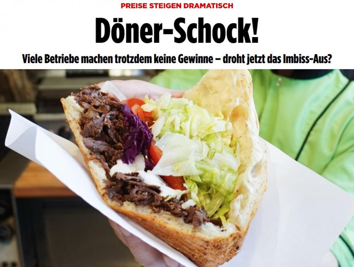 Bild: Doner kebab shock in Germany #2