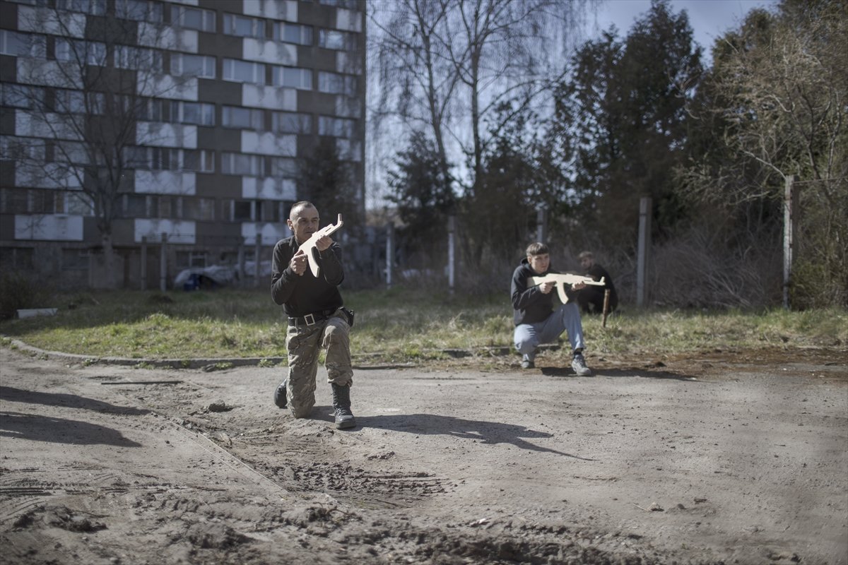 Volunteer fighters receive training in Lviv #16