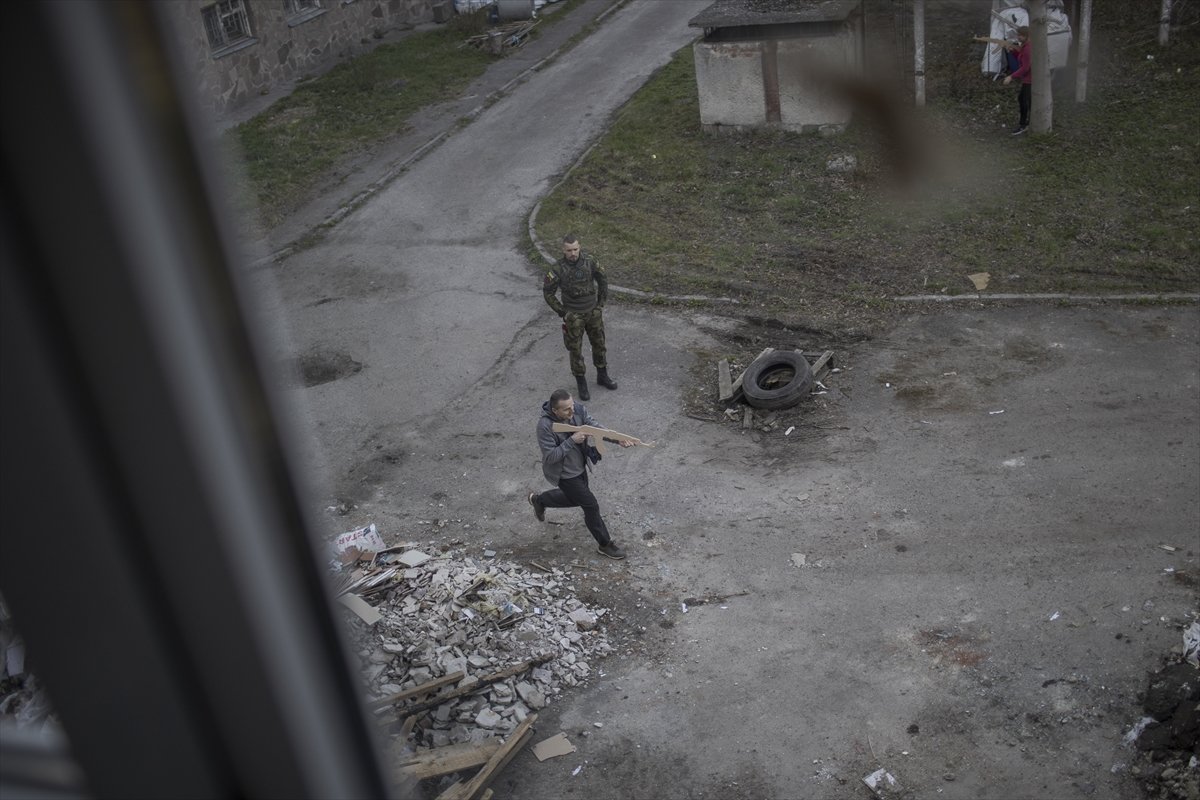 Volunteer fighters receive training in Lviv #15