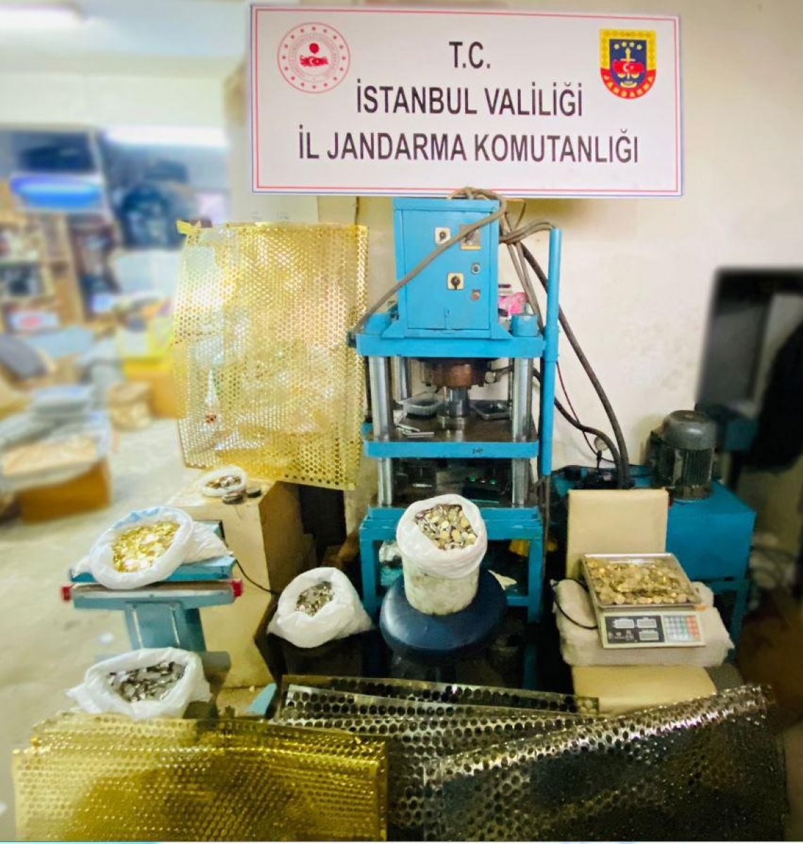 İstanbul da sahte madeni para operasyonu #2