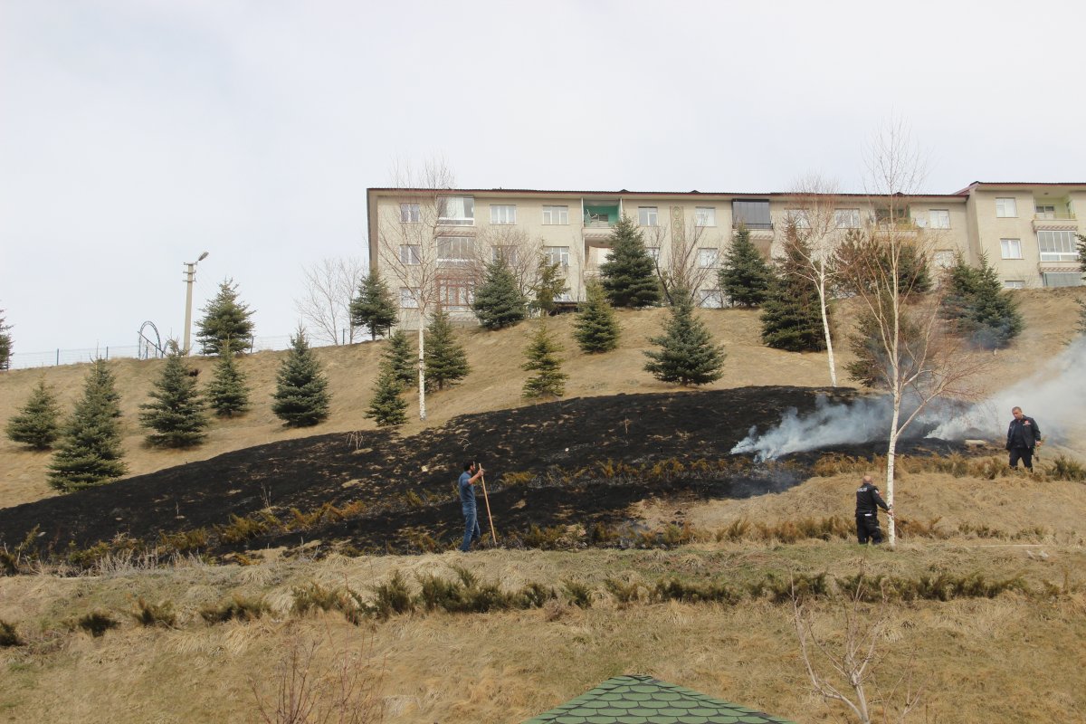 Erzurum’da Tiktok videosu için, mesire alanını yaktılar #2