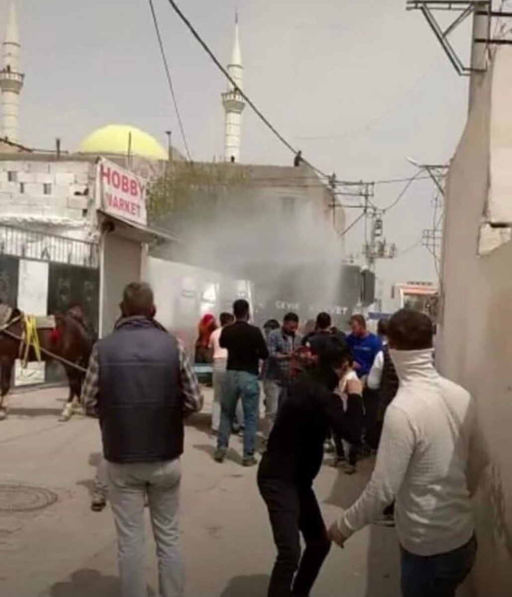 Şanlıurfa’da elektrik sayaçlarının direğe taşımasını istemeyen gruba müdahale #4