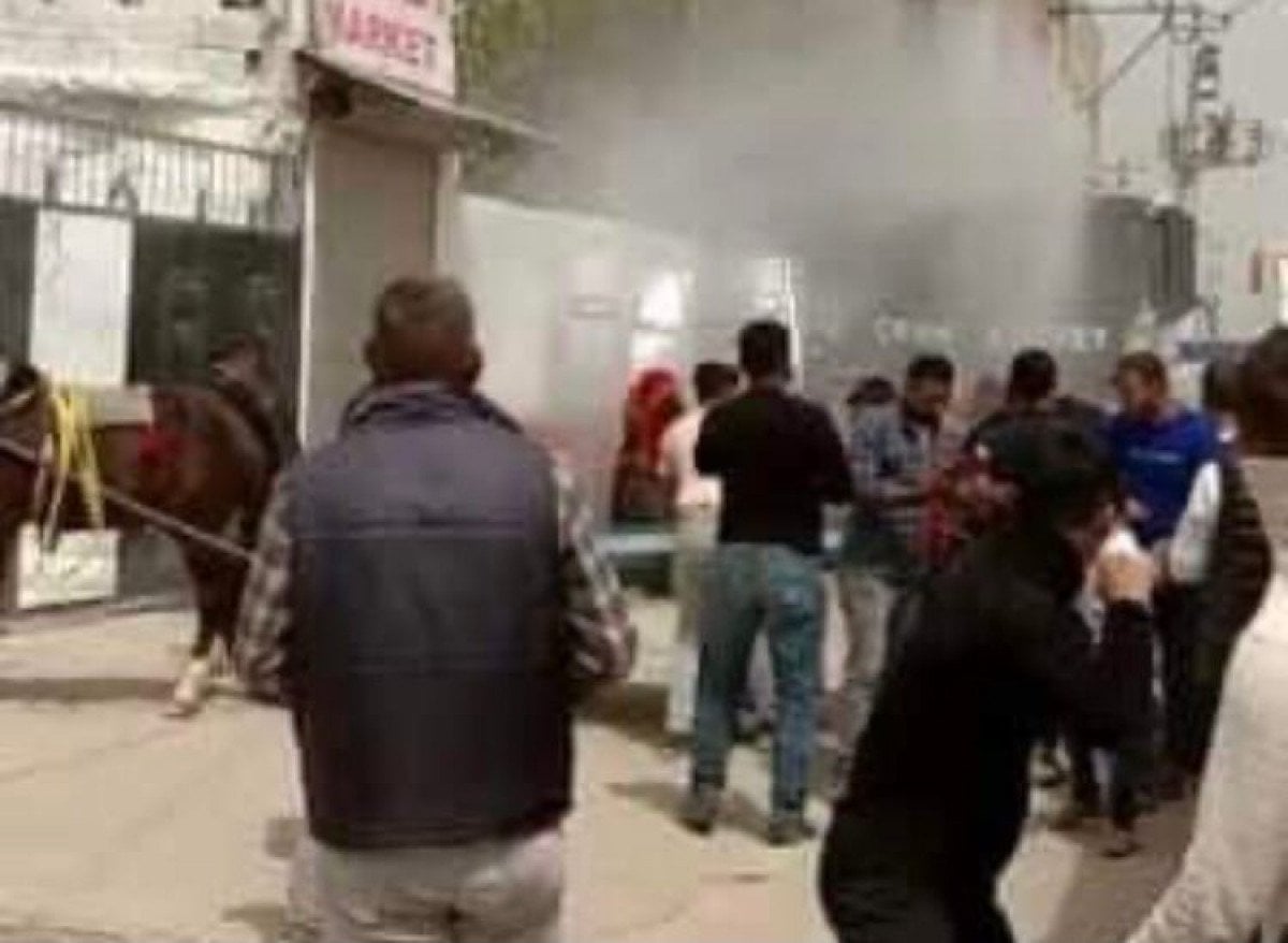 Şanlıurfa’da elektrik sayaçlarının direğe taşımasını istemeyen gruba müdahale #5