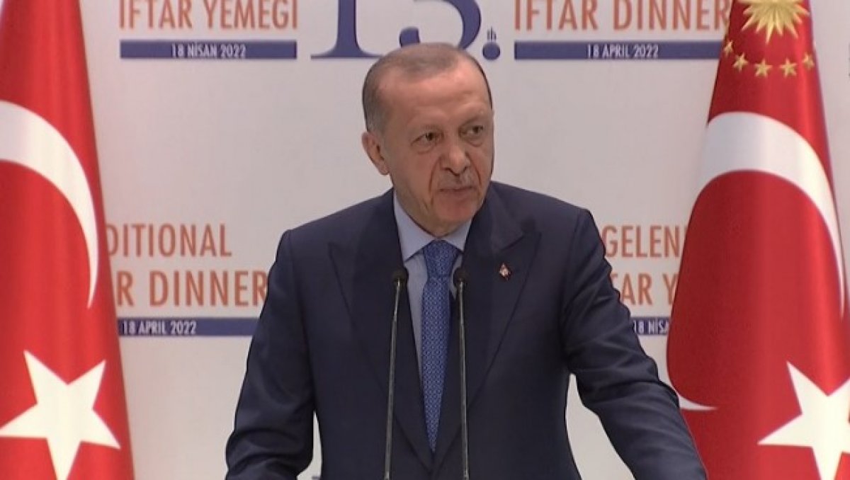 Cumhurbaşkanı Erdoğan, iftarda büyükelçiler ile bir araya geldi #1