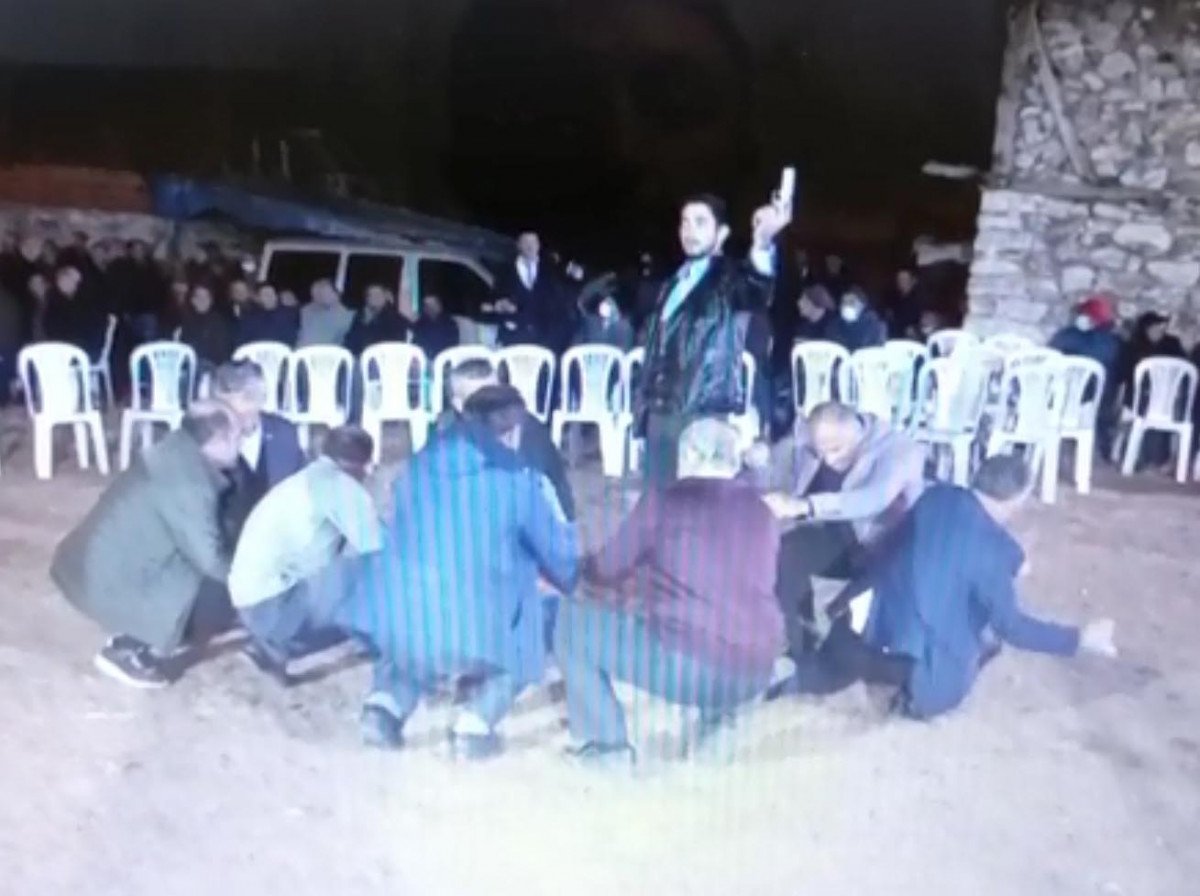 Kütahya da maganda muhtarlar kamerada  #6