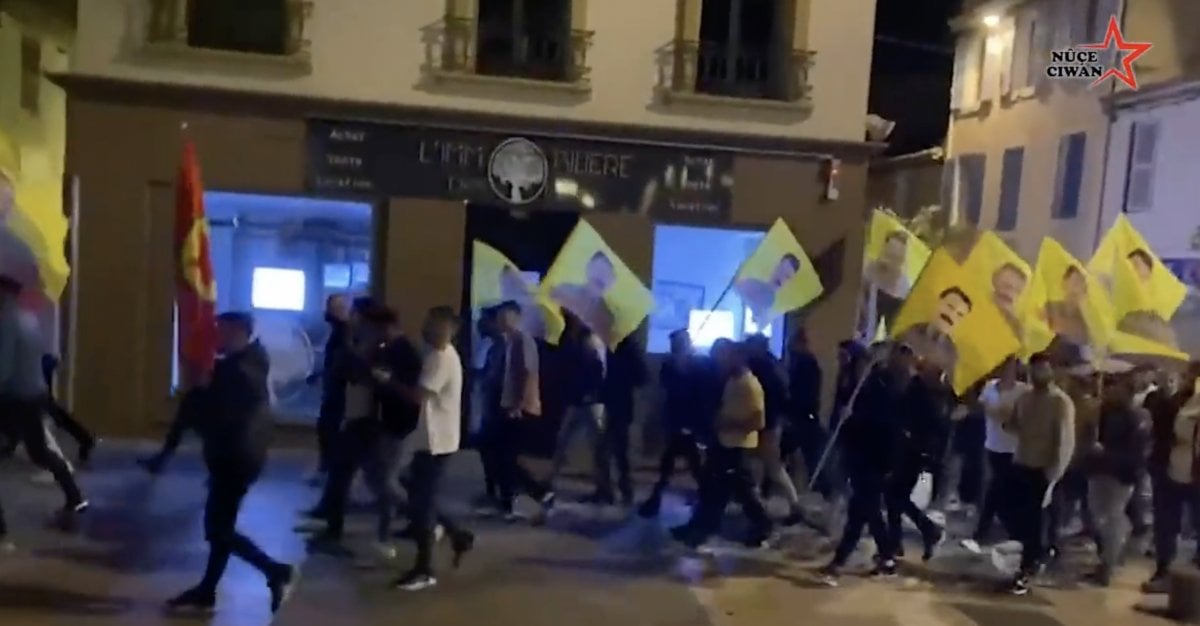Supporters of terrorism took to the streets in France after Operation Claw Lock #5