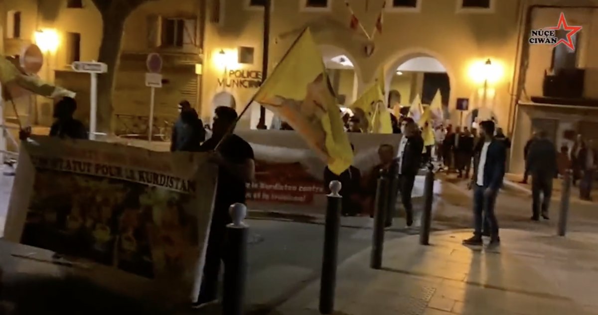 Supporters of terrorism took to the streets in France after Operation Claw Lock #1
