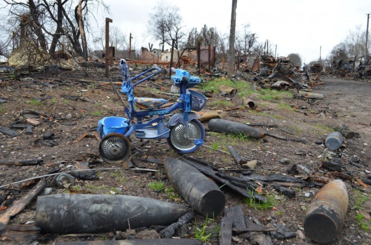 Rus ordusundan arındırılan Çernihiv’de patlayıcı madde temizliği devam ediyor #2