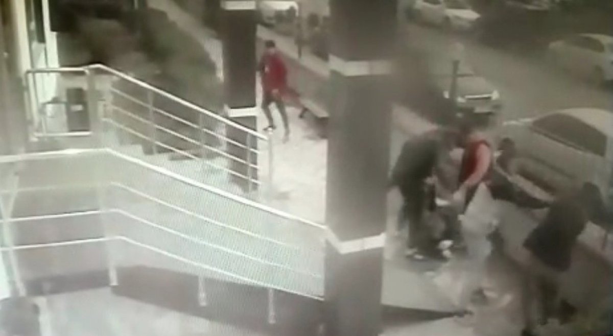 Samsun da davulcu terörü kameraya böyle yansıdı #3