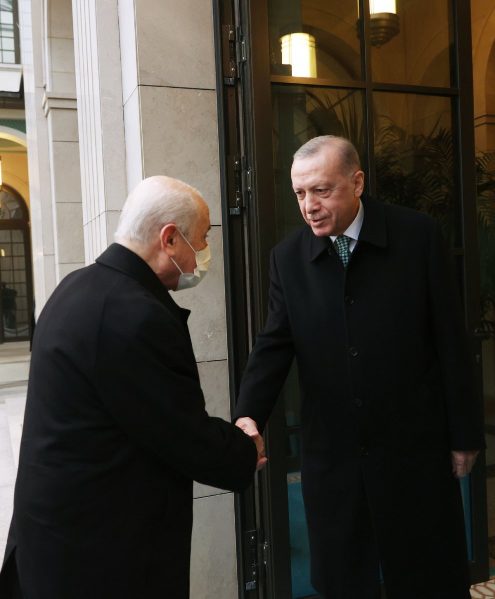 Cumhurbaşkanı Erdoğan ile Devlet Bahçeli nin iftar programı #2