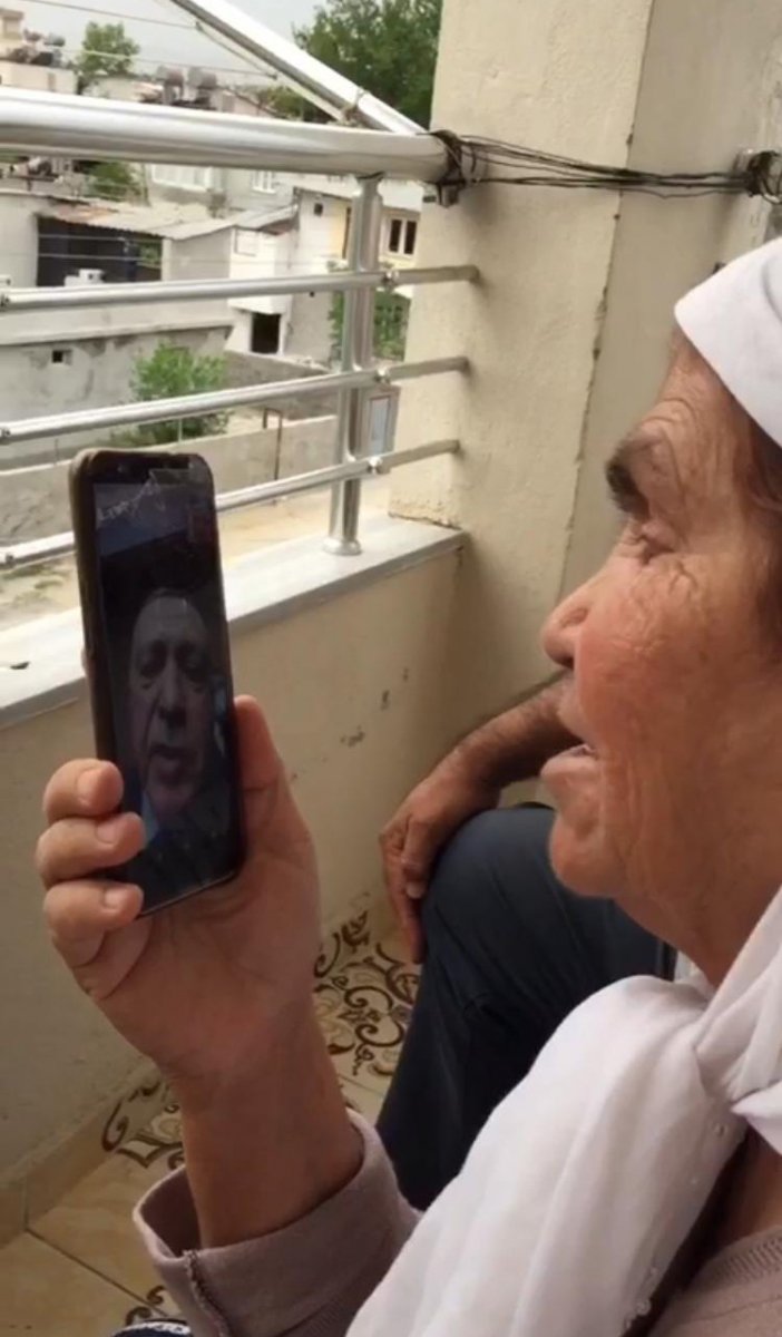 Cumhurbaşkanı Erdoğan, Siirtli Halime Teyze ile görüştü #2