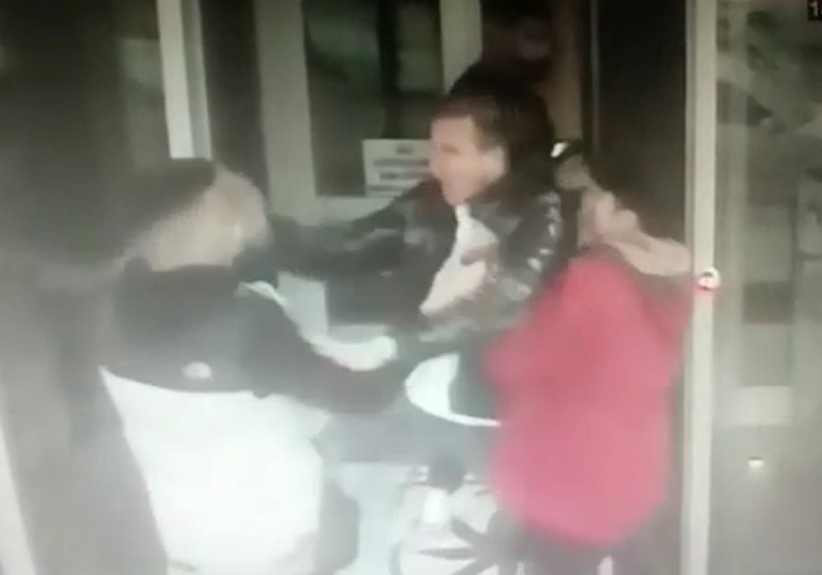 Samsun da davulcu terörü kameraya böyle yansıdı #2