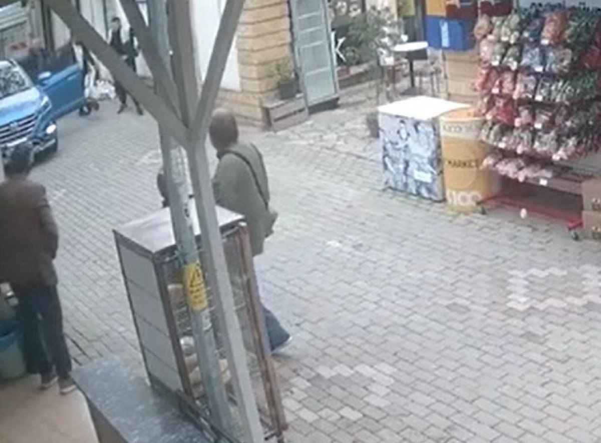 Balıkesir’deki baltalı cinayetin kamera görüntüleri #4