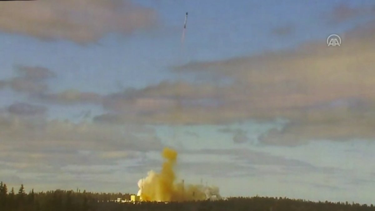 Russia tests Sarmat intercontinental ballistic missile #3