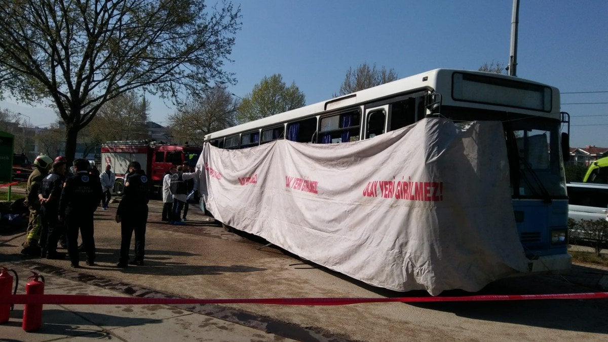 Bursa da cezaevi otobüsüne bombalı saldırı #9