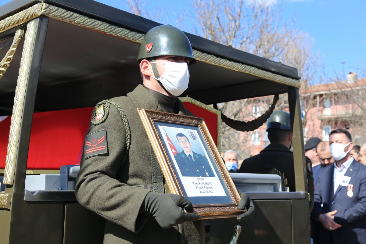 Kuzey Irak şehidi Kaan Kanlıkuyu ya veda #2