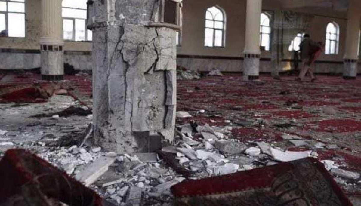 Explosion at mosque in Afghanistan: There are dead and wounded #1