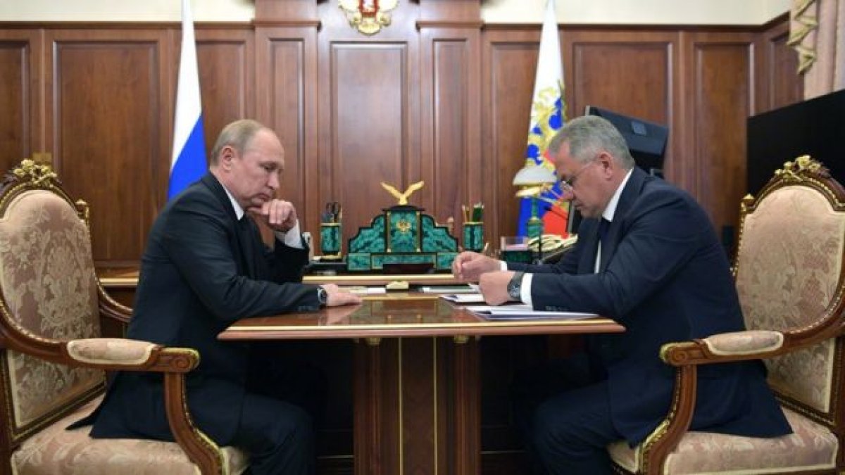 Sergey Shoigu informed Vladimir Putin that Mariupol was taken #1
