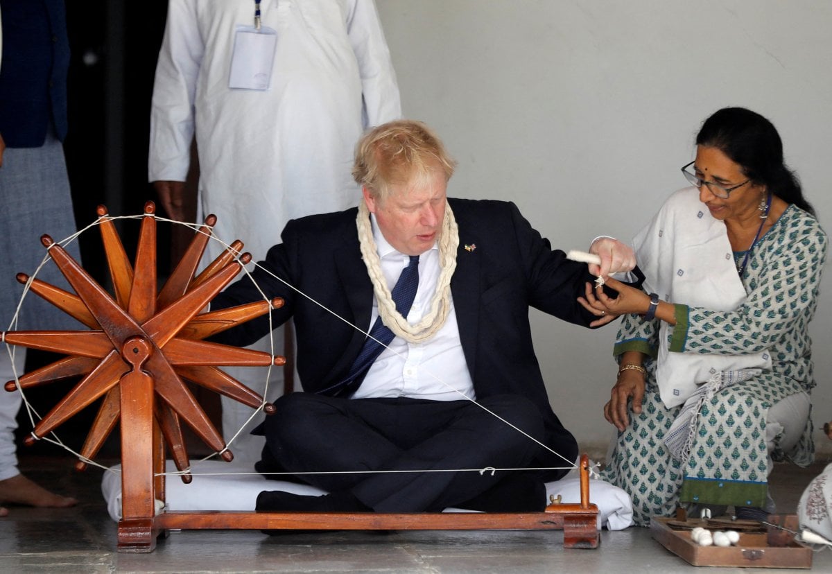 Boris Johnson ın Hindistan temasları #15