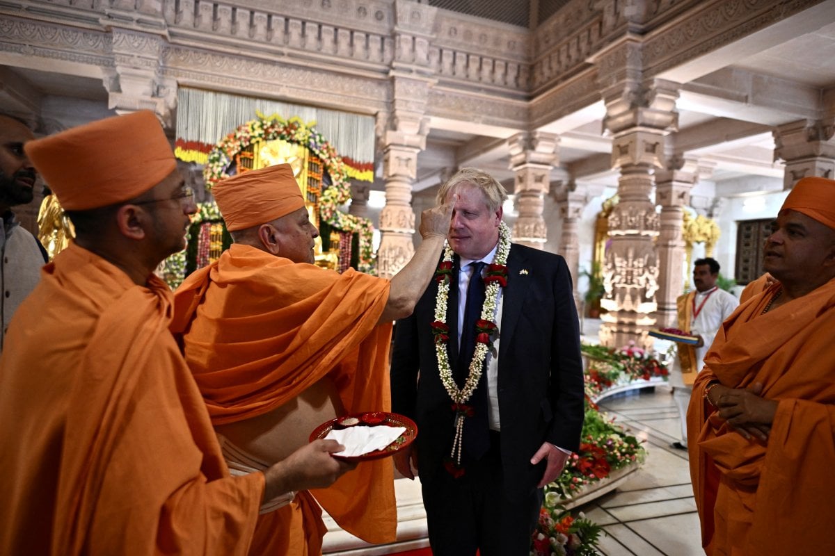 Boris Johnson ın Hindistan temasları #6