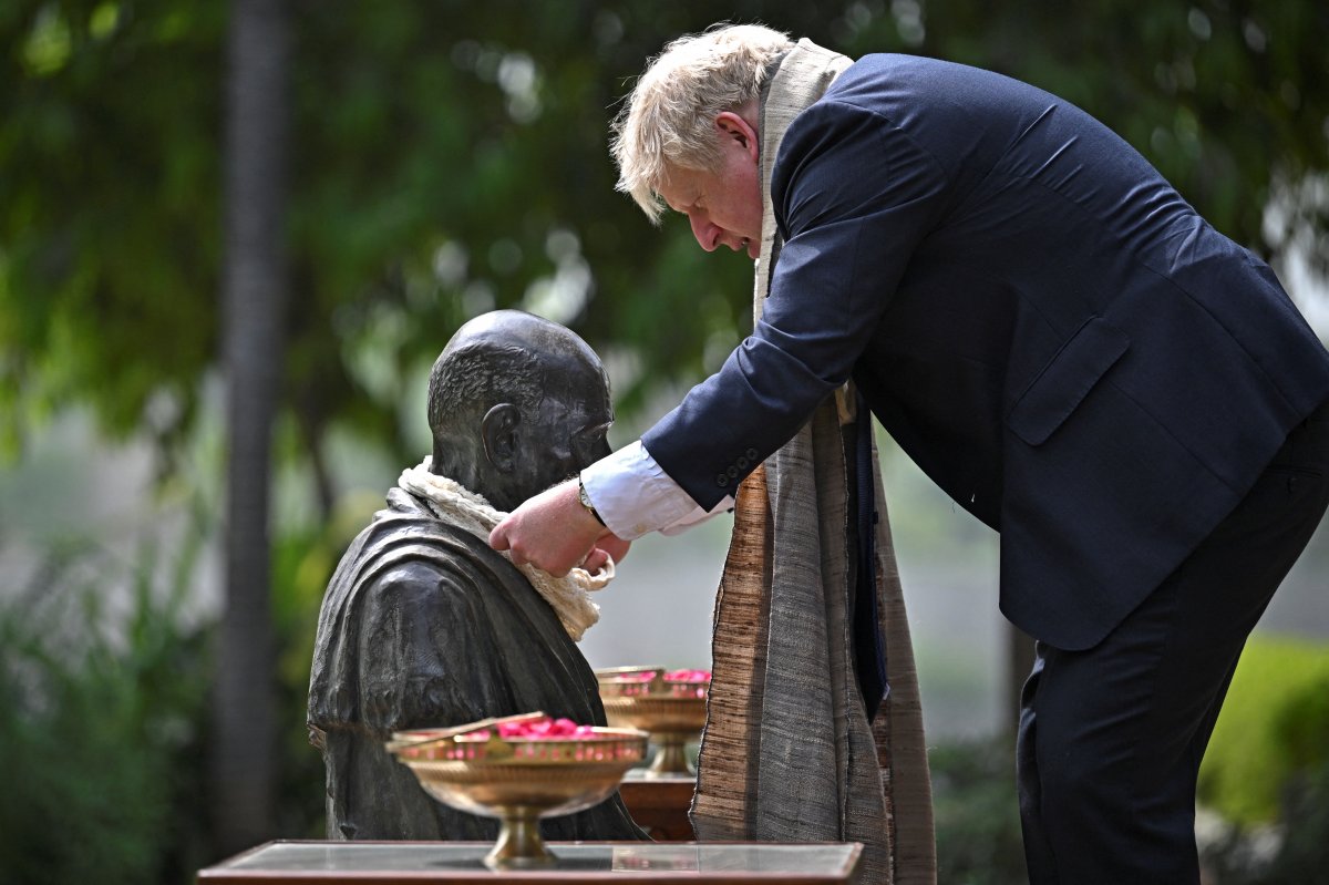 Boris Johnson ın Hindistan temasları #9