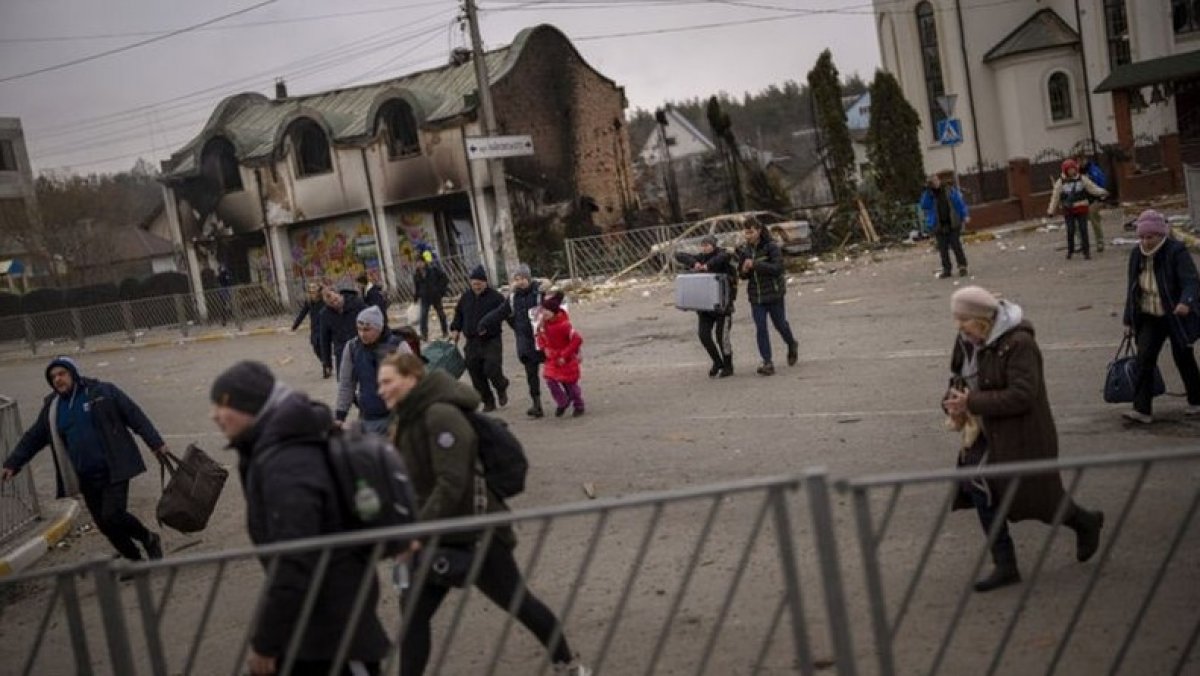 BM den Ukrayna da ülke içindeki tahliyelere ilişkin açıklama #1