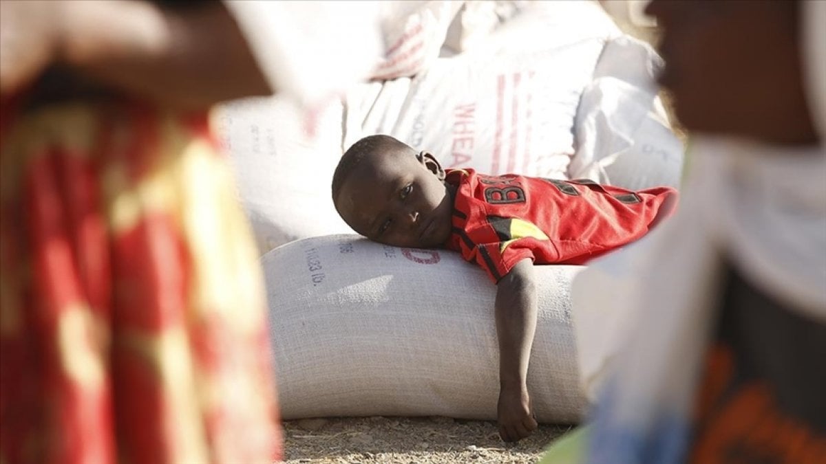 Etiyopya da 1900 çocuk açlıktan can verdi #1