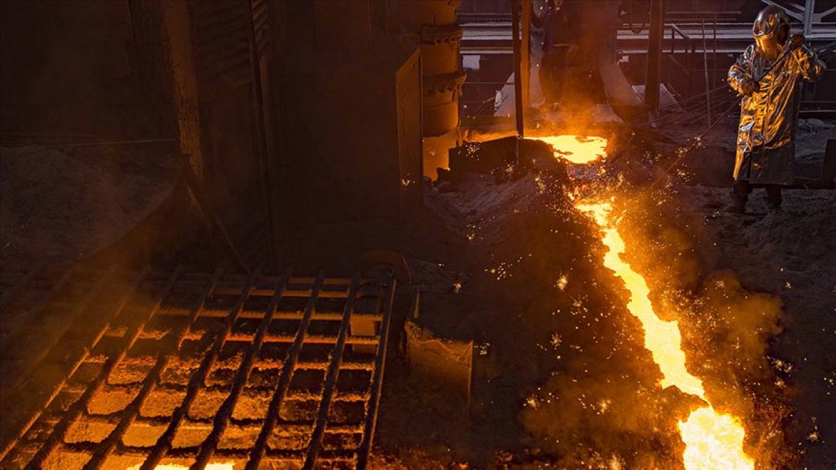 Küresel ham çelik üretimi azalışını sürdürdü #1