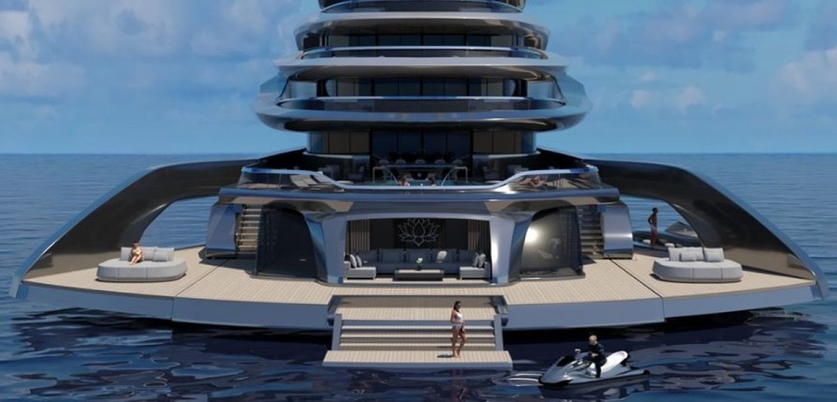 Buying yacht NFT will be awarded a real yacht #1