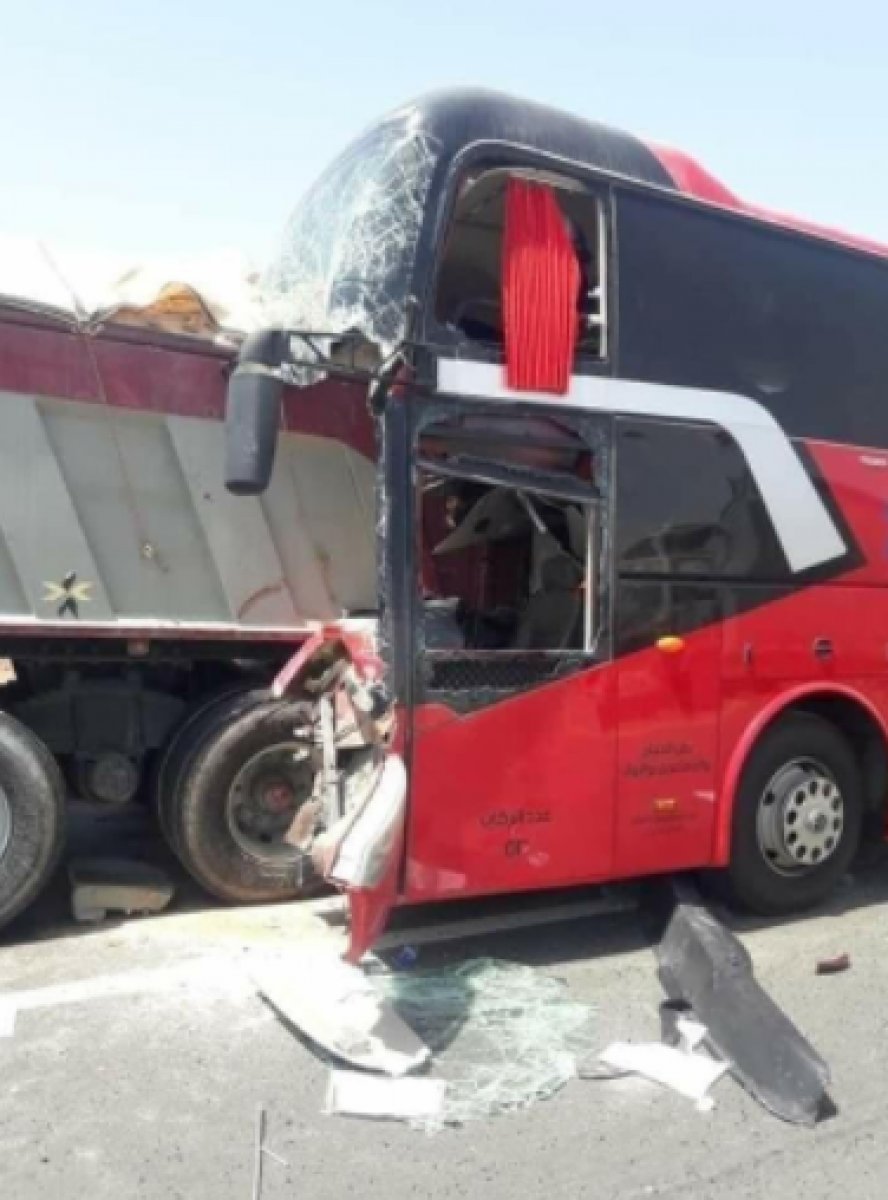 Horrible accident in Saudi Arabia: 8 dead, 43 injured #1