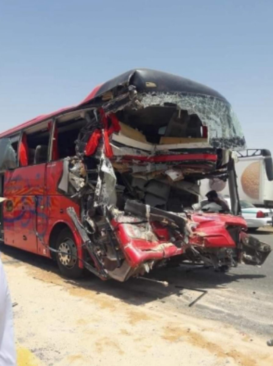 Horrible accident in Saudi Arabia: 8 dead, 43 injured #2