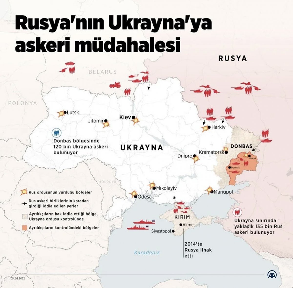 Situation on the ground after 2 months of Ukraine-Russia war #1